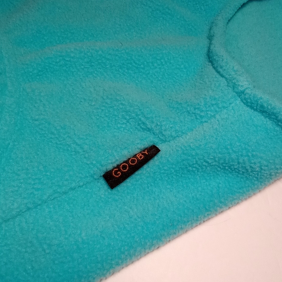 Gooby Stretch Fleece 100% Polyester Turquoise Dogs Pets Clothing Size Large - Picture 8 of 10